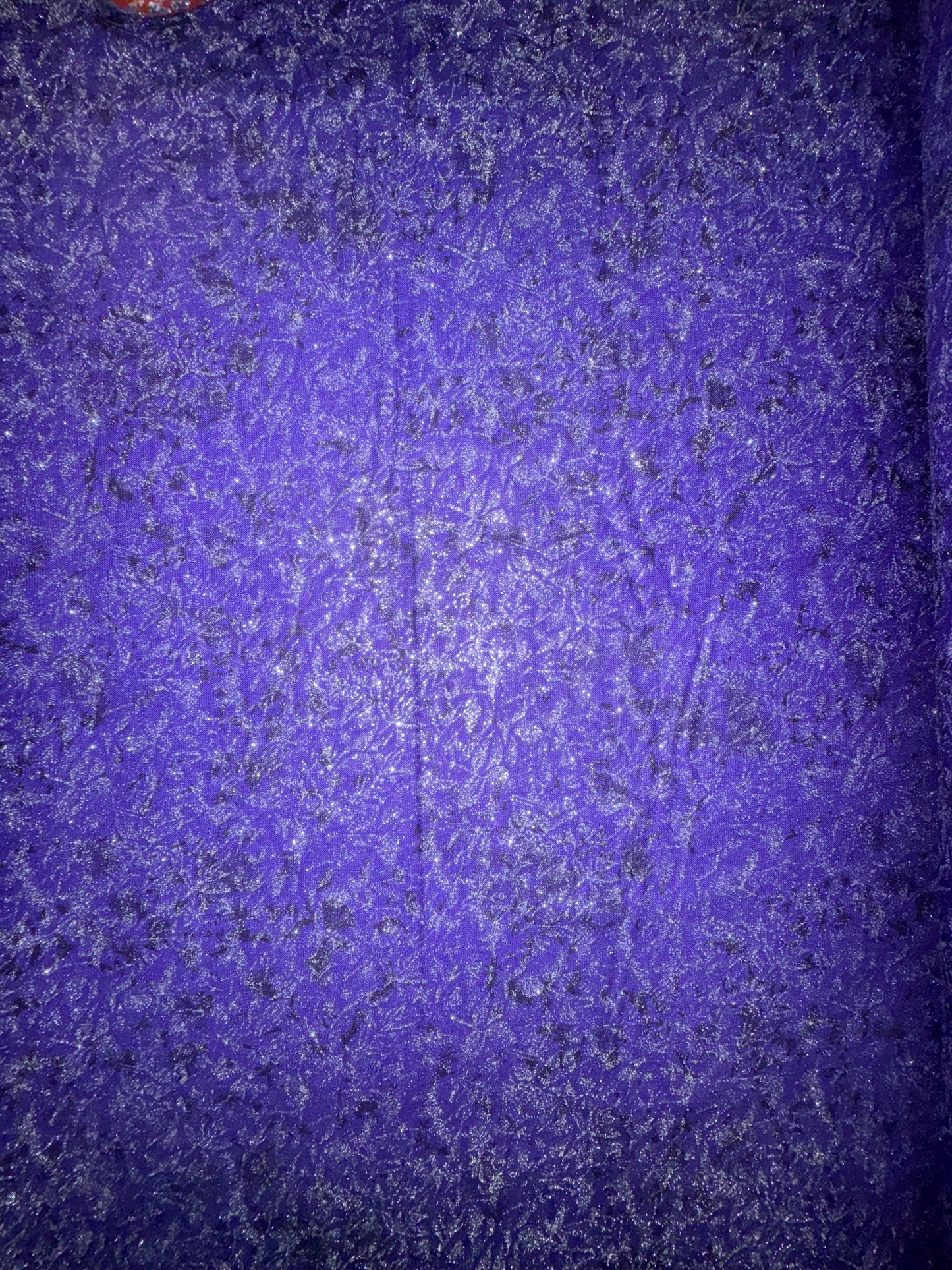 Fairy Frost - Dark Purple and Silver