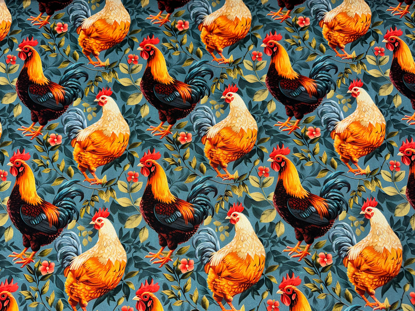 Roosters Field and Feather