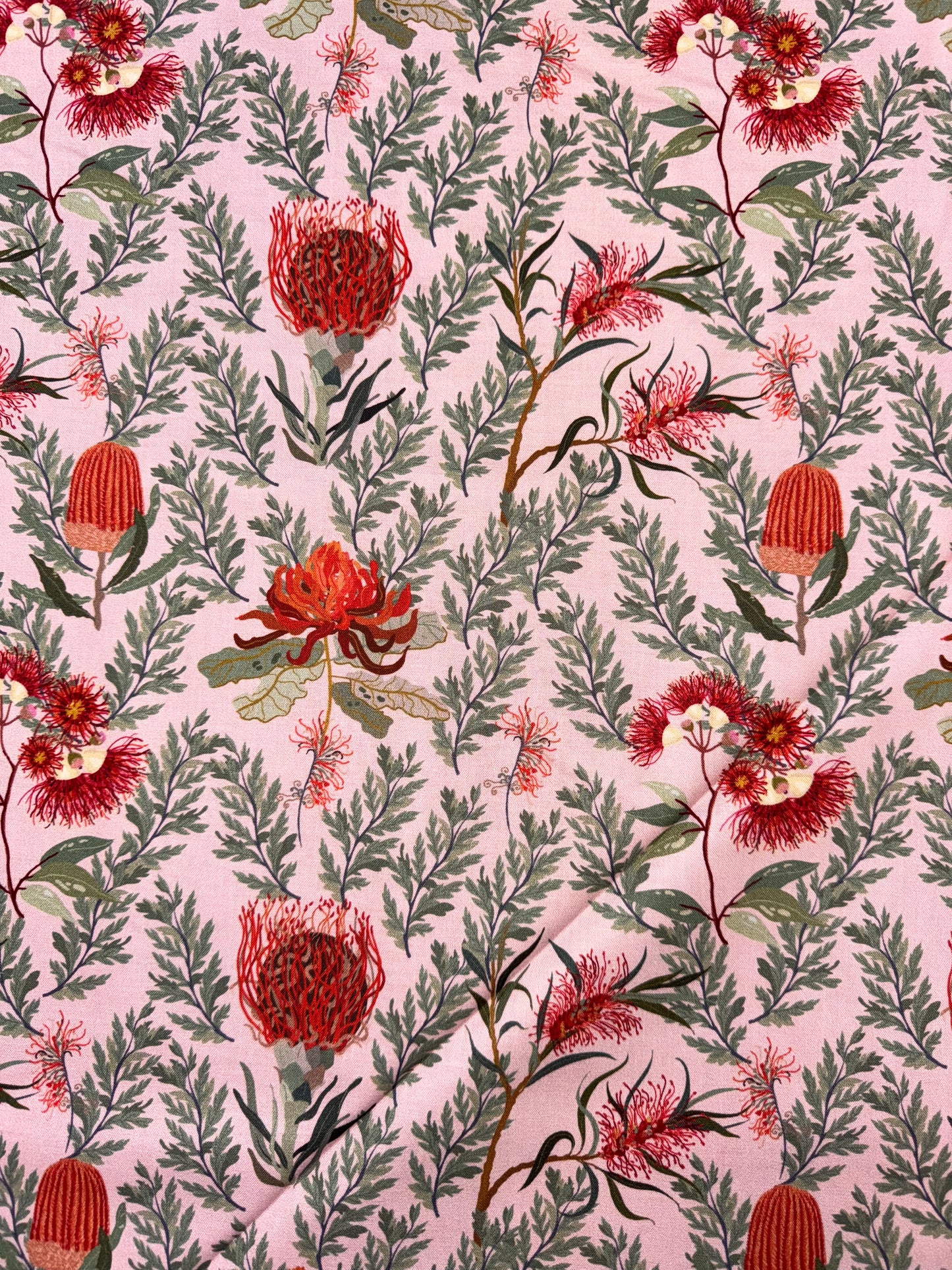 Nora's Natives Waratah on Pink DV6356