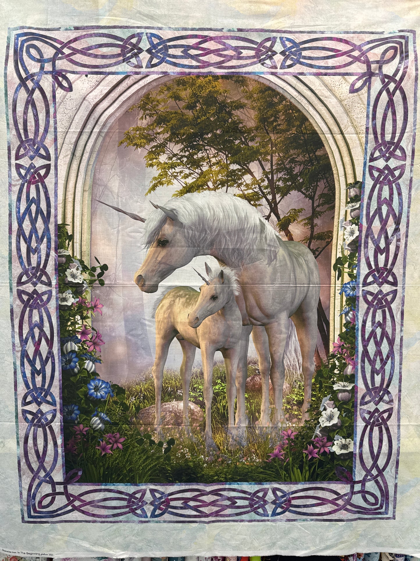 Unicorn Panel - Large - In the Beginning