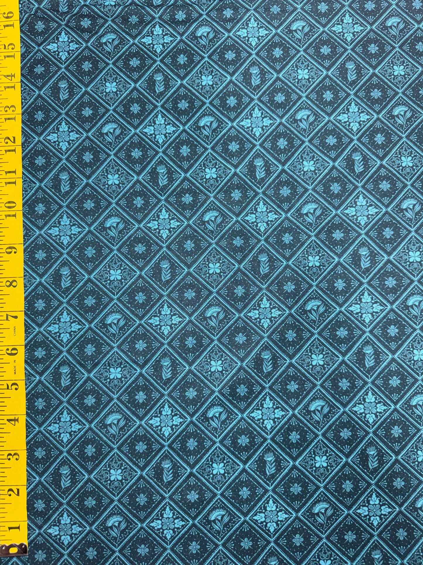 Harvest Heritage - Autumn Tiles - Blue