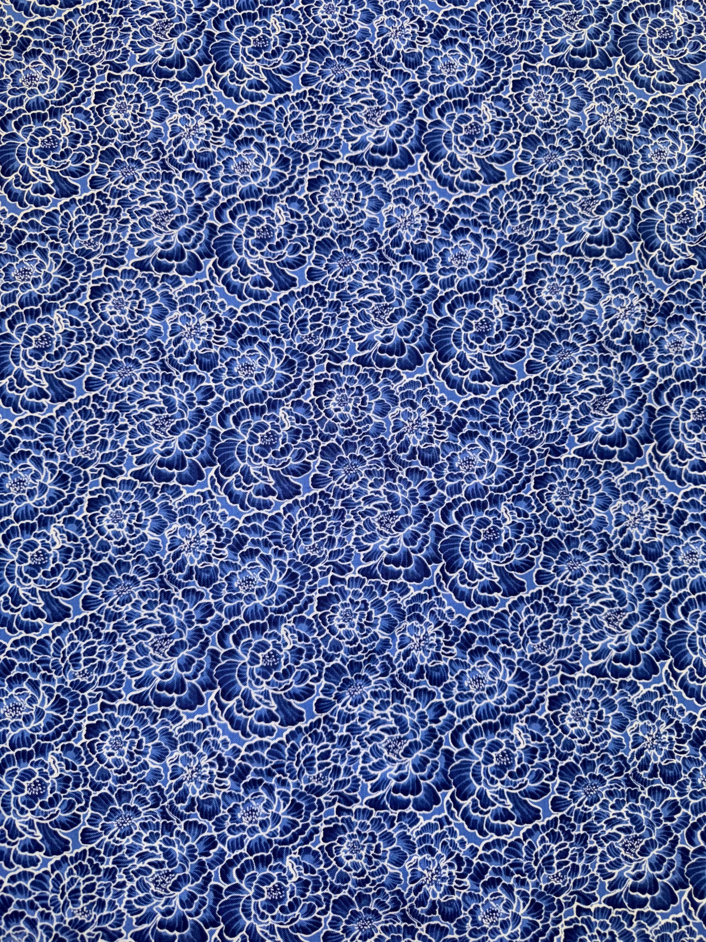 Japanese Small Floral - Blue