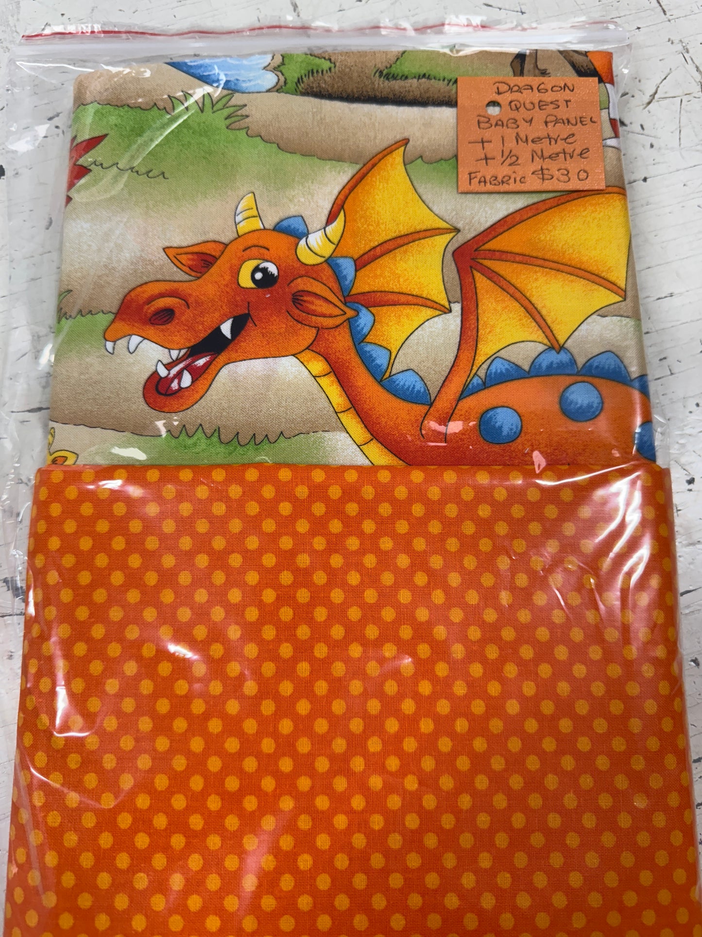 Dragon Quest Fabric Panel Kit with matching fabric