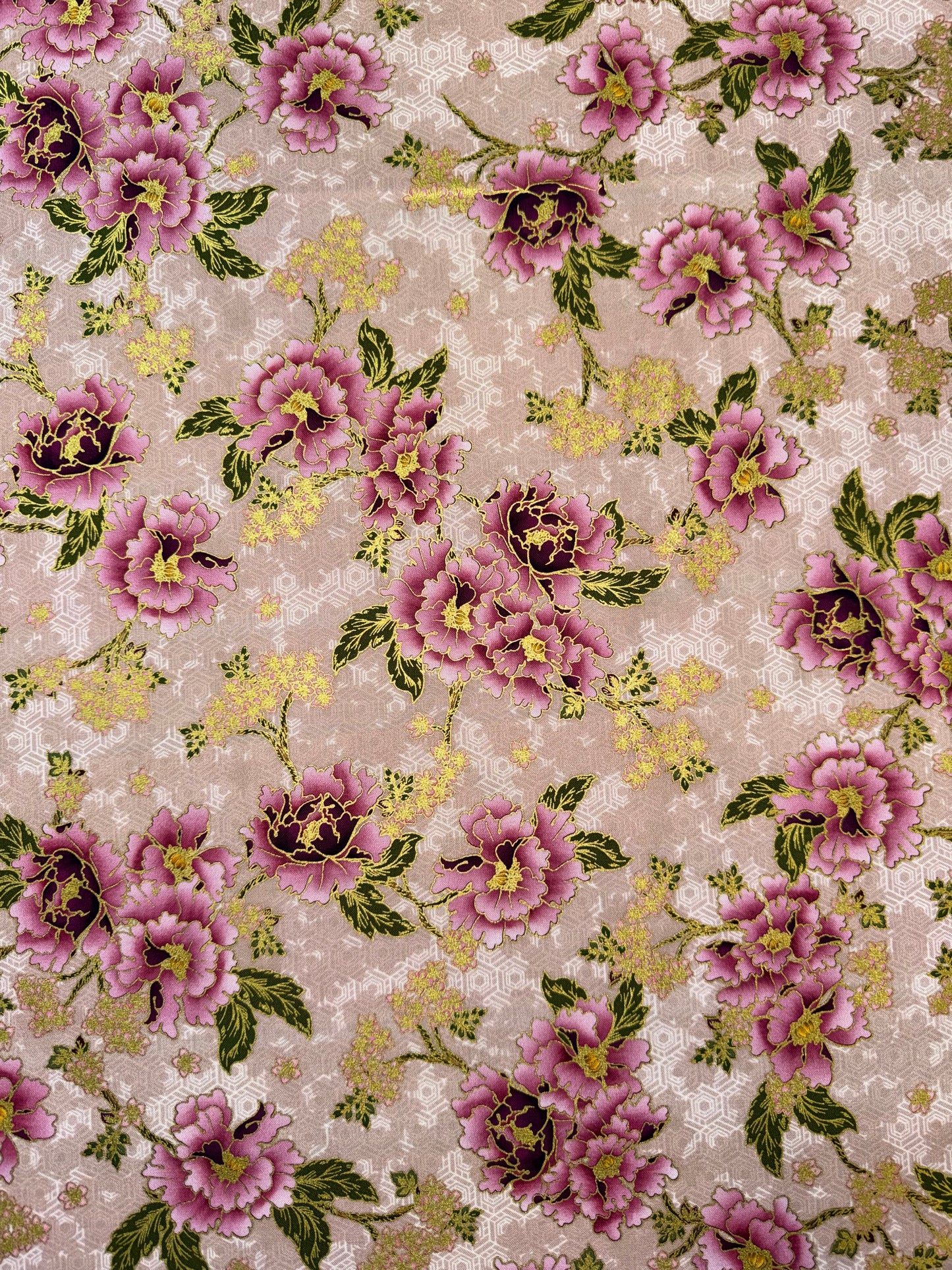 Imperial Collection - Graceful Cranes - Flowers in Pearl Pink