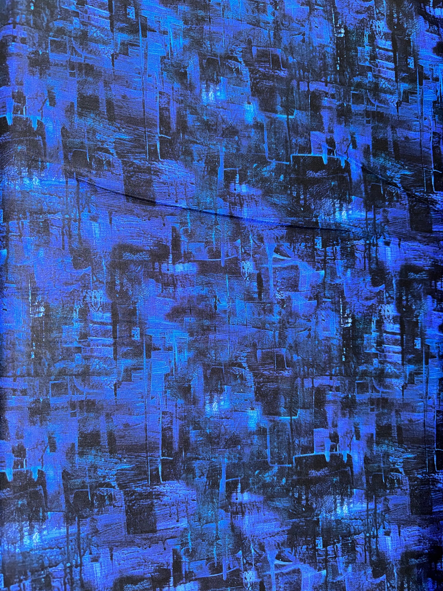 Blue Ripples Wideback 108"
