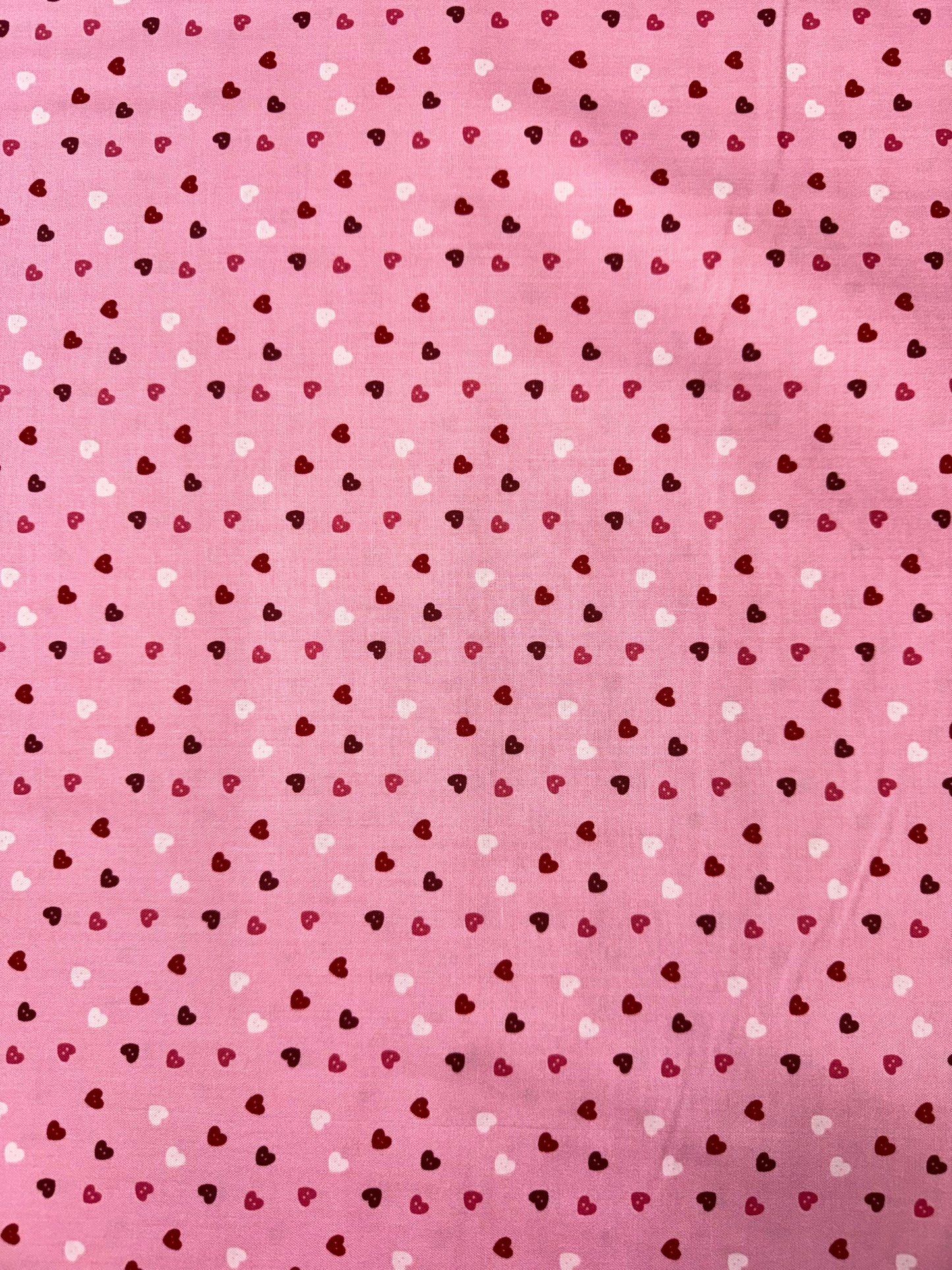 Sew In Love - Hearts on Pink