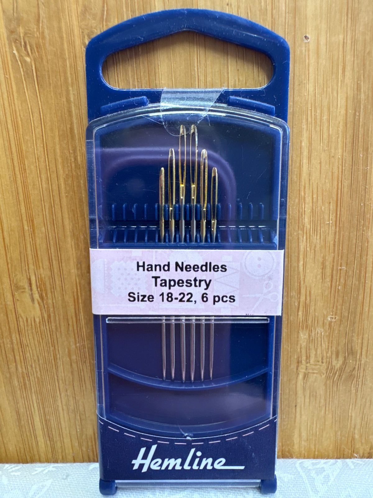 Hemline Hand Needles Tapestry - Sizes 18-22 - 6 pieces