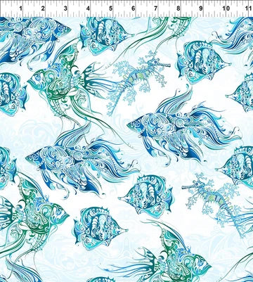 Wonders of the Ocean by Jason Yenter - Swimming Fish