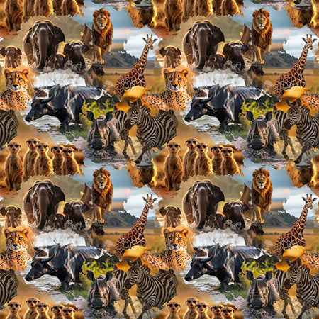 Savannah Trails Mixed Animals