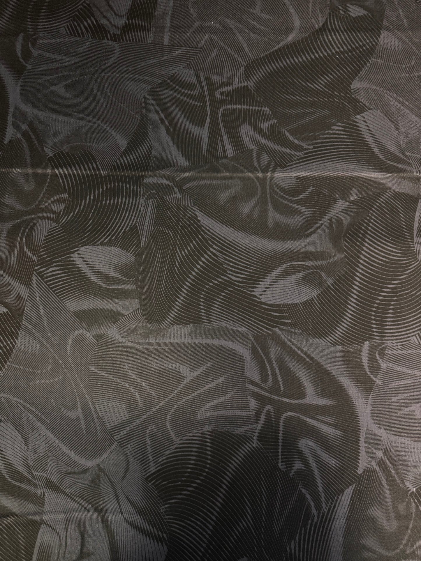 Echo Black Fabric - see note about photo.