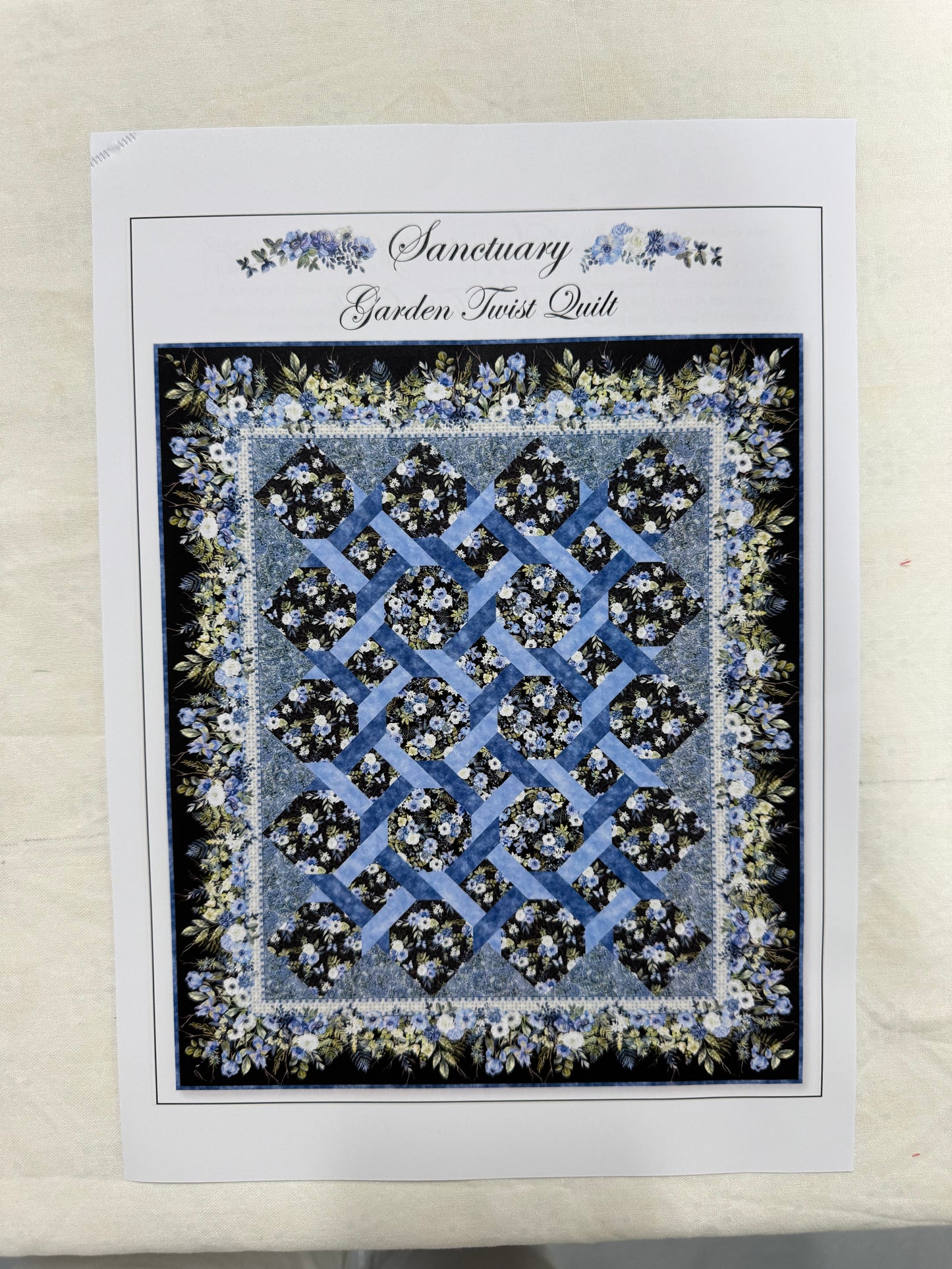 Sanctuary by Jason Yenter - Garden Twist Pattern Only