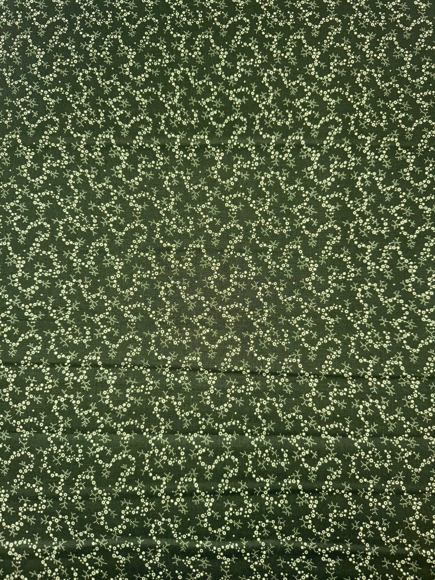 Wintertide Green Accent fabric Forest Green