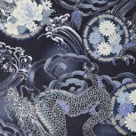 Taisha Japanese Dragon on Grey background