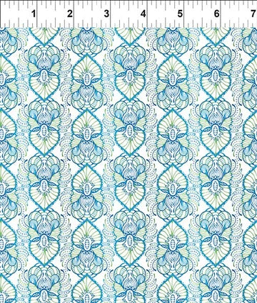 Wonders of the Ocean by Jason Yenter - Blue Abstract