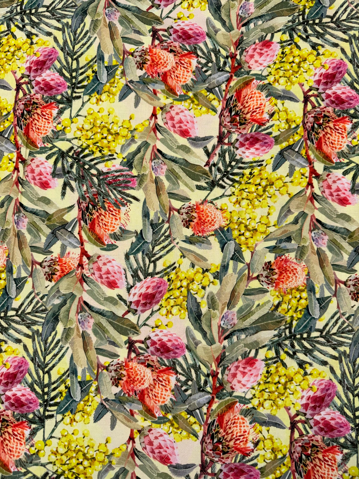 Bushland Chorus - Yellow Aussie Flowers
