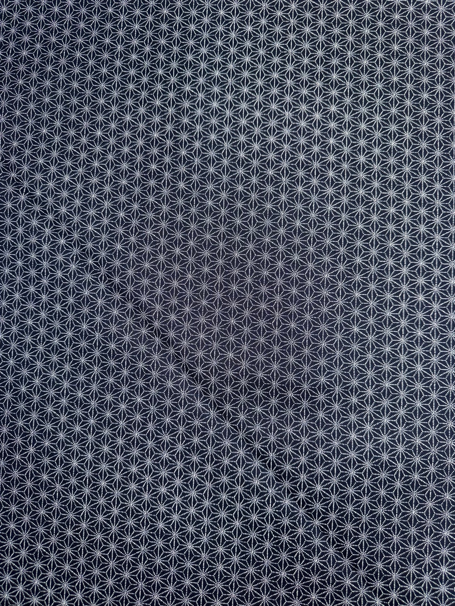 Japanese Star symbols on Blue background