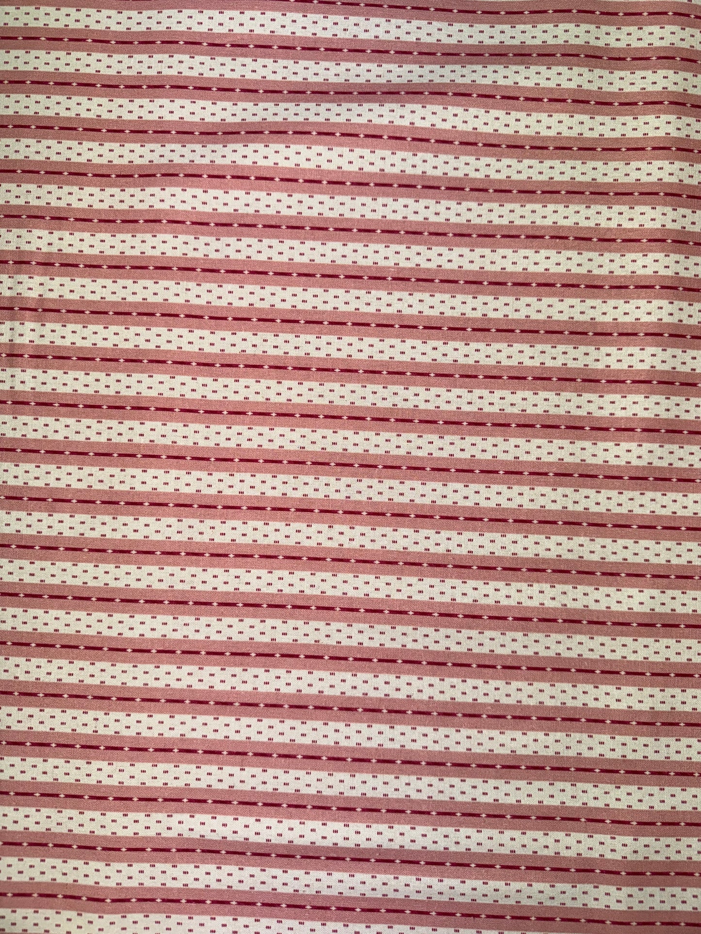 Milkwood Linen Cotton Pink Stripe 137cm wide