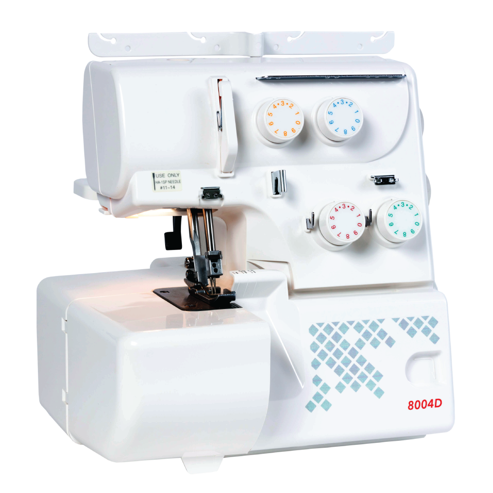 Janome 8004D Overlocker - with a GOLDEN TICKET! In Stock - Available to test sew now. In store only, no further discounts.