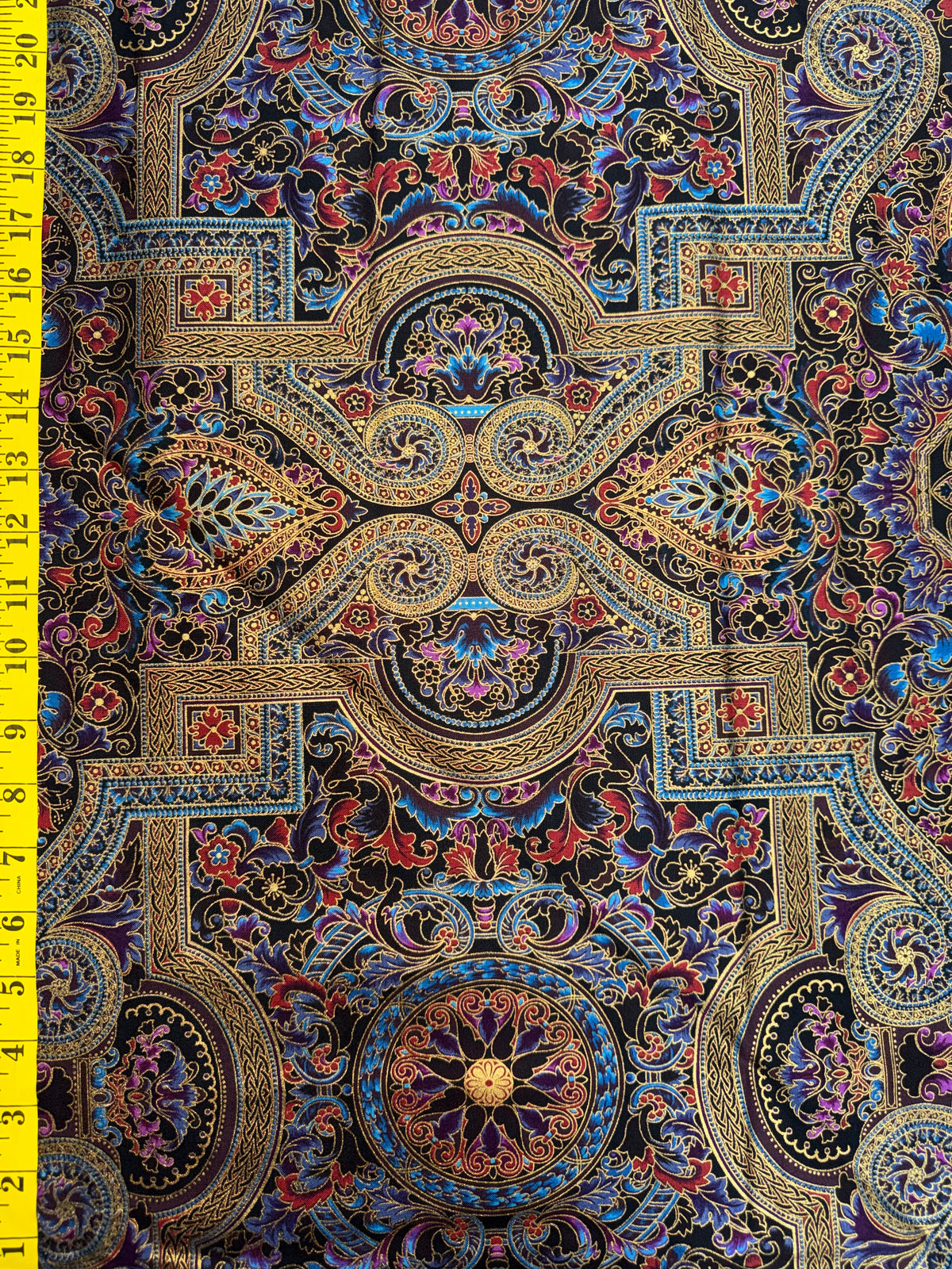Robert Kaufman Persis - Elaborate Design in Wineberry