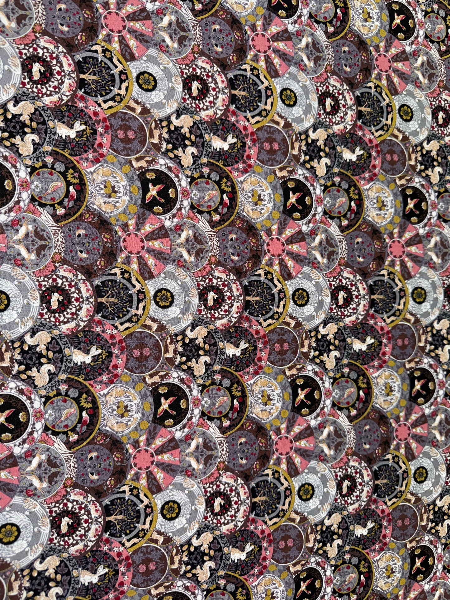 Japanese Muko by Art Nouveau Symphony Pink/Black Circle Designs