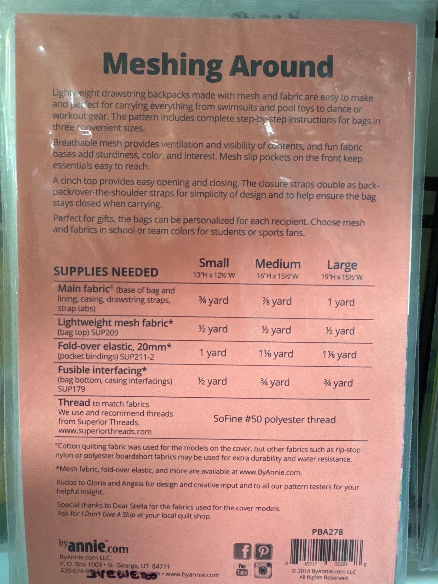 By Annie Pattern - Meshing Around