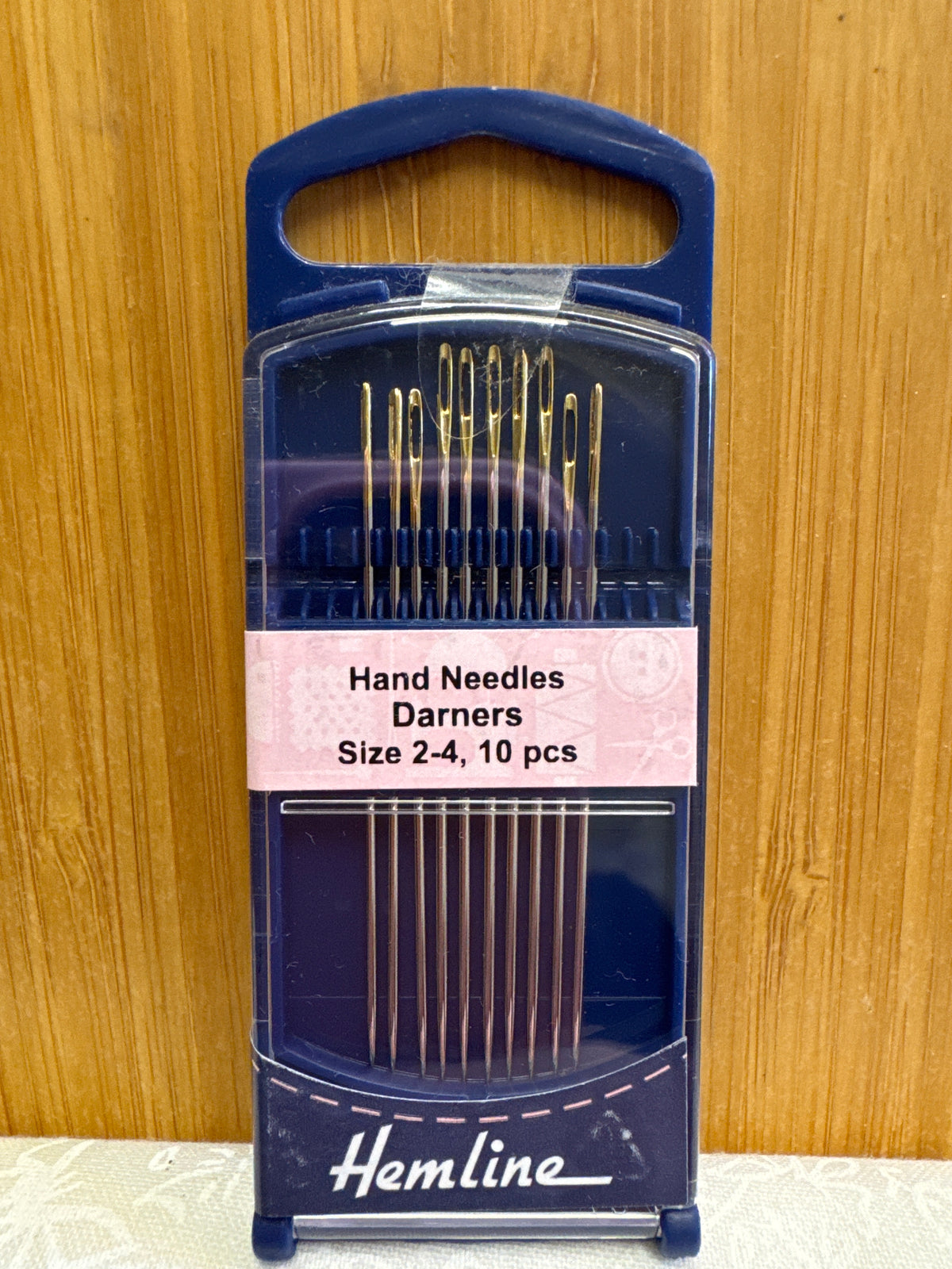 Hemline Hand Needles Darners - Sizes 2-4 - 10 pieces