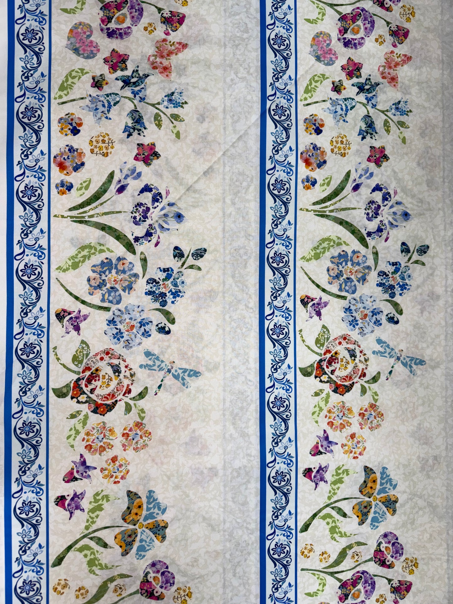 Lovelies by Jason Yenter -Blue Lacy Floral