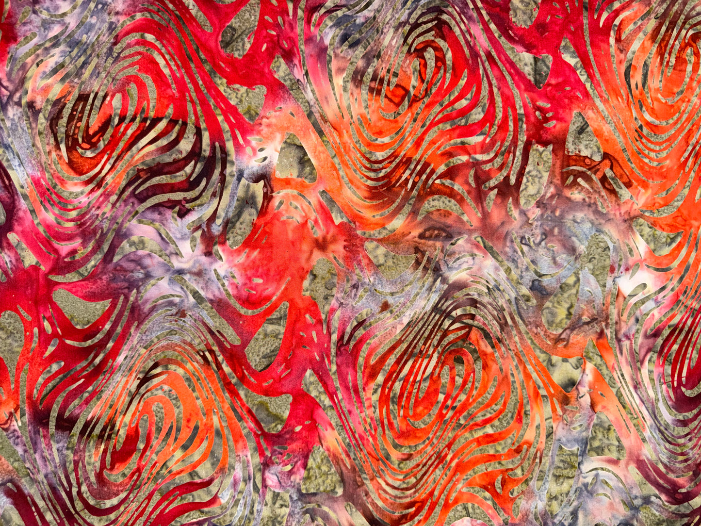 Batik Colours of Australia BA-1904 Oranges