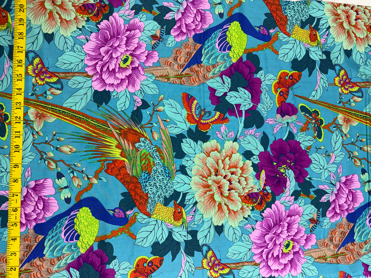 Kaffe Fassett - Birds and Bees - Blue