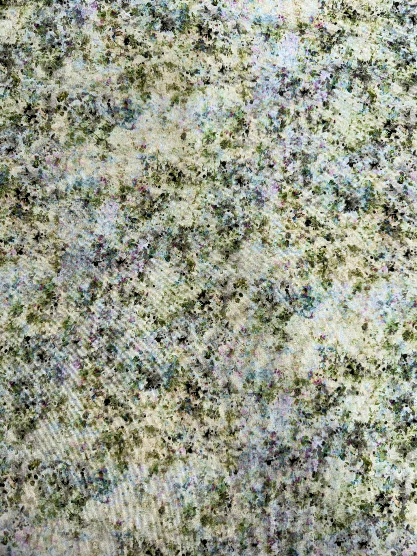 Japanese Sakura Blooms Leaf - Green Watercolour