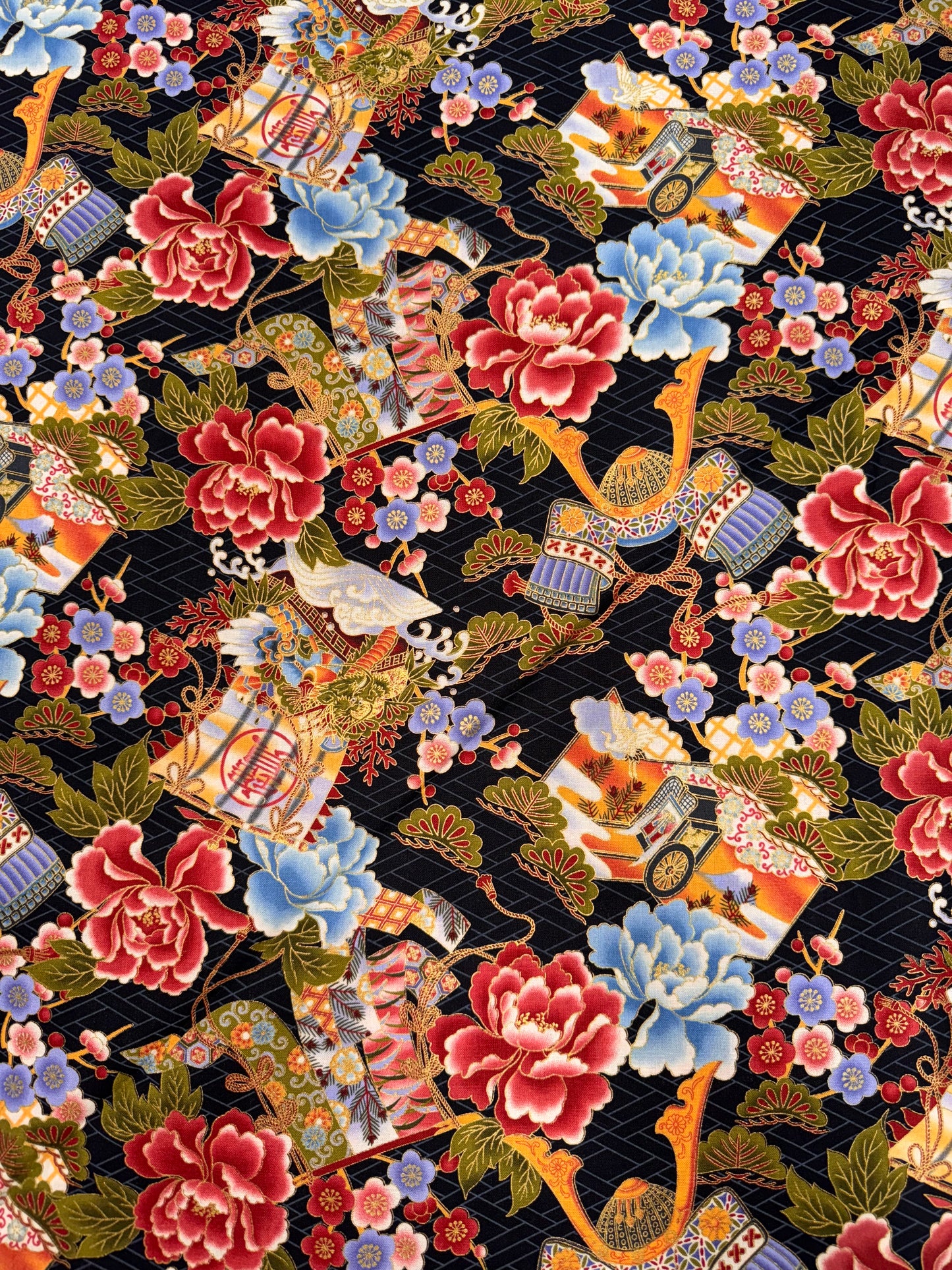 Japanese Kenzan on black