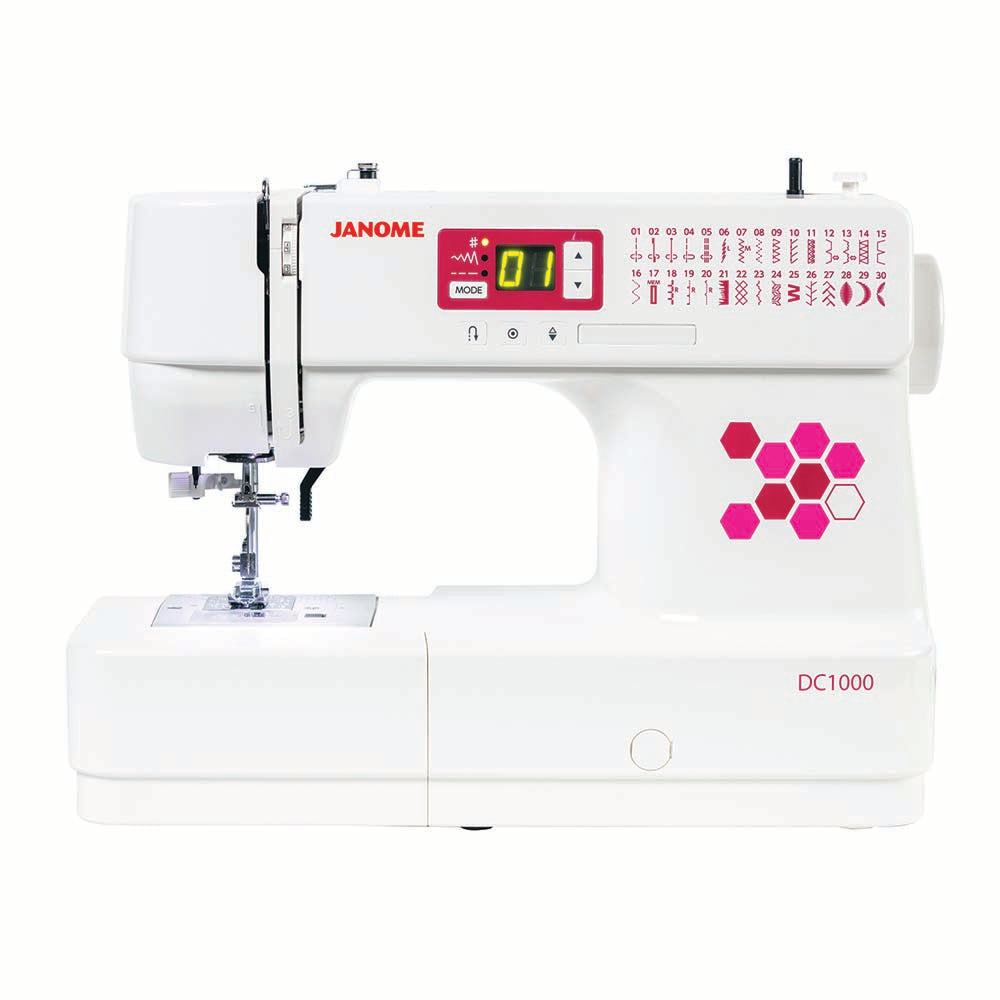Janome DC1000 Sewing Machine - with a GOLDEN TICKET! In Stock - Available to test sew now.