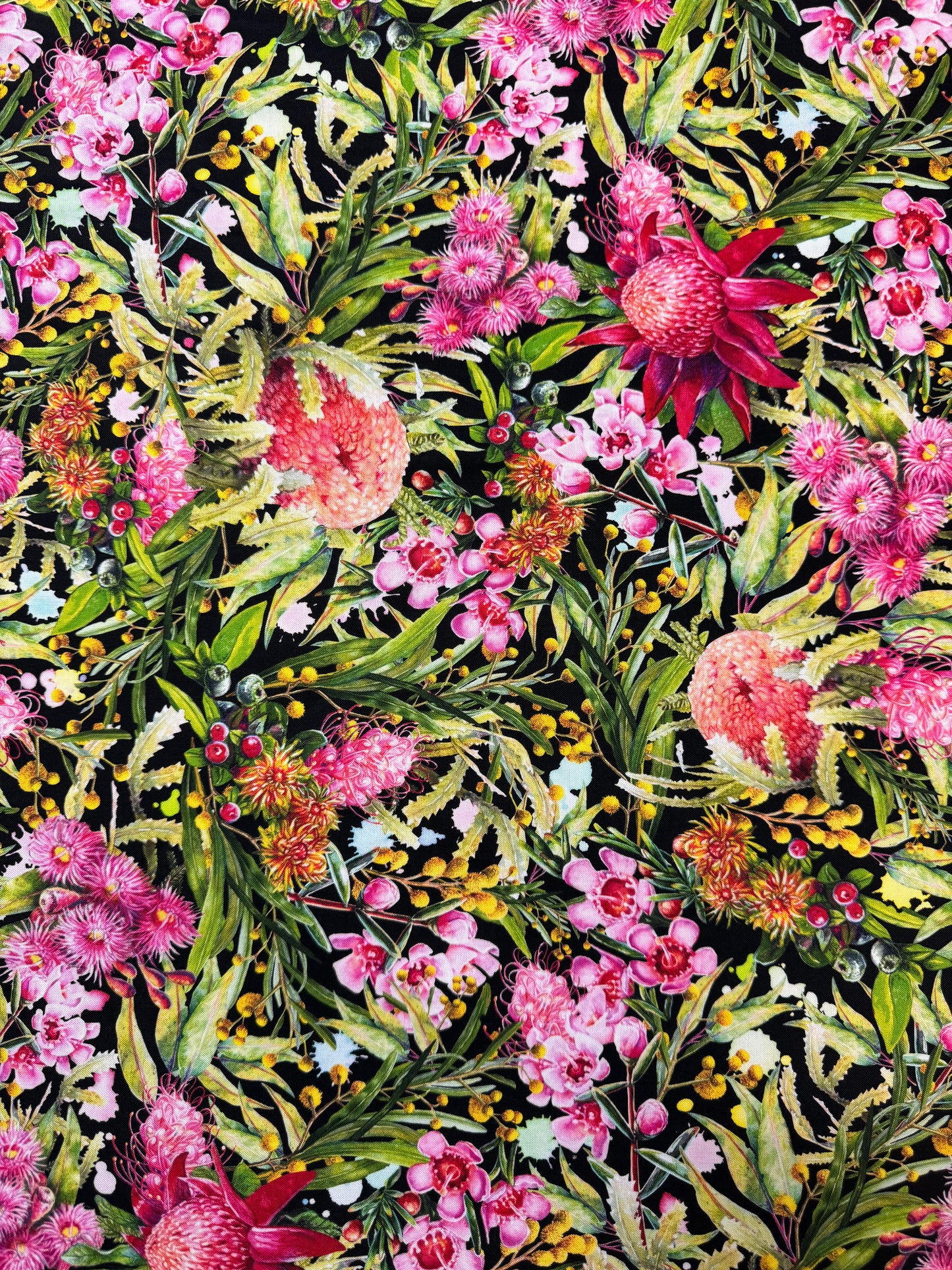 Carlie Edwards Floral on dark background