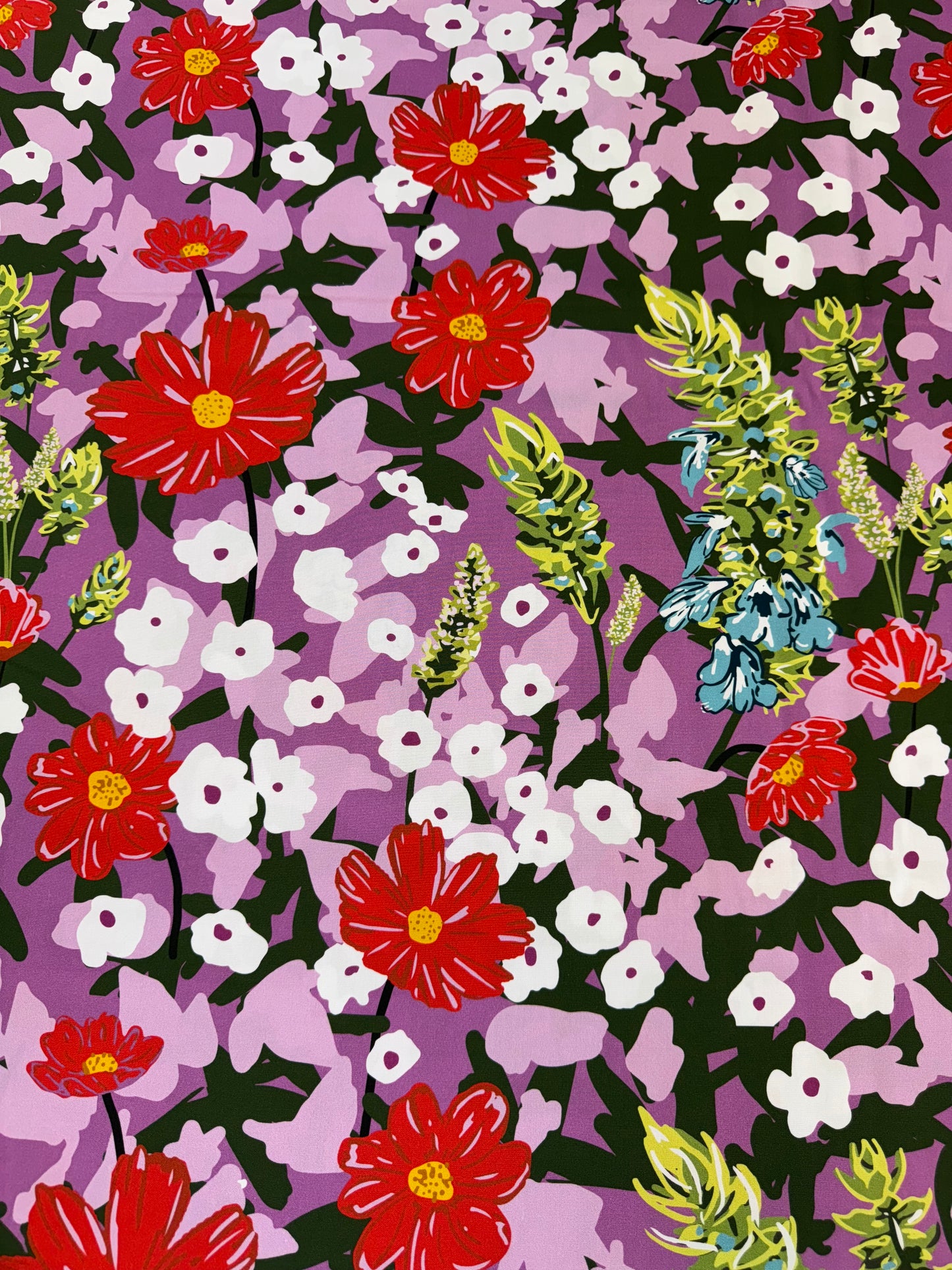 Summer Abroad Cotton Poplin - Salzburg Lilac 147cm wide