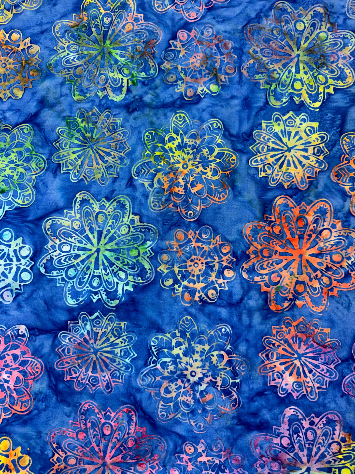 Batik French Mandala BA45-1999 Blues