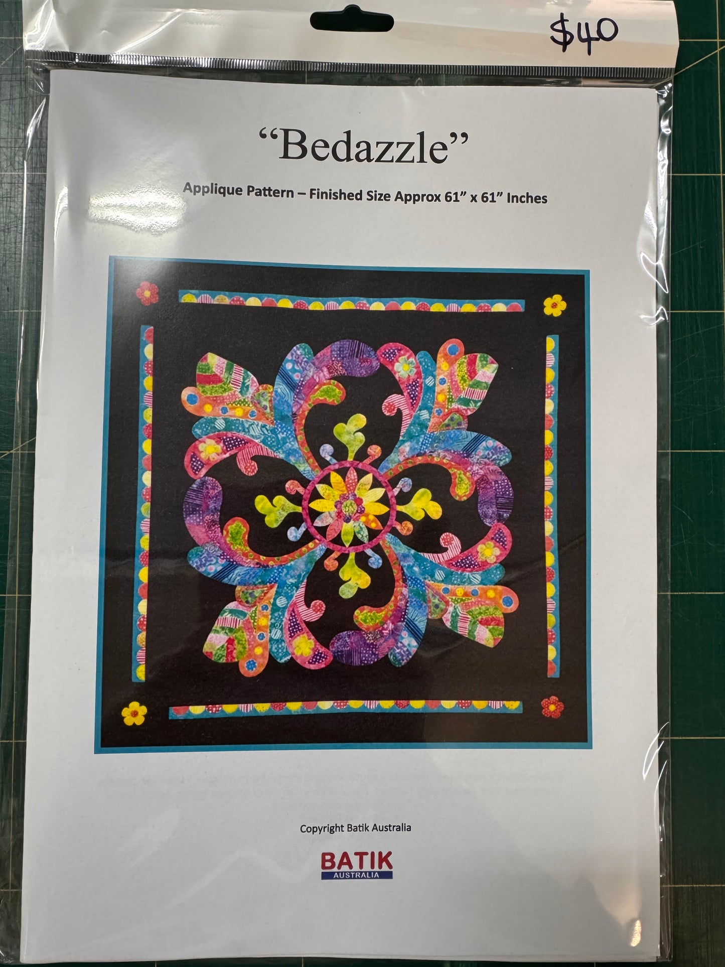 "Bedazzle” Pattern by Batik Australia 6 available