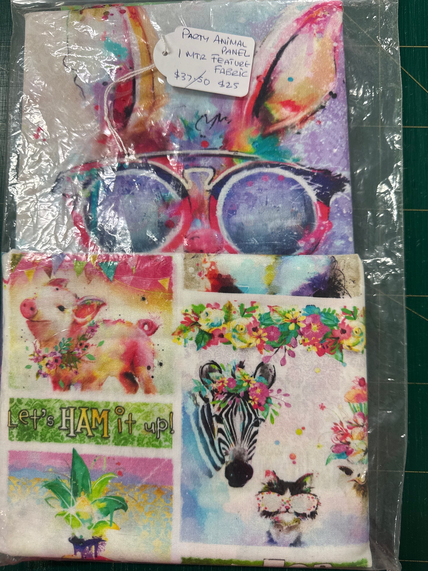 Party Animals Fabric Panel Kit
