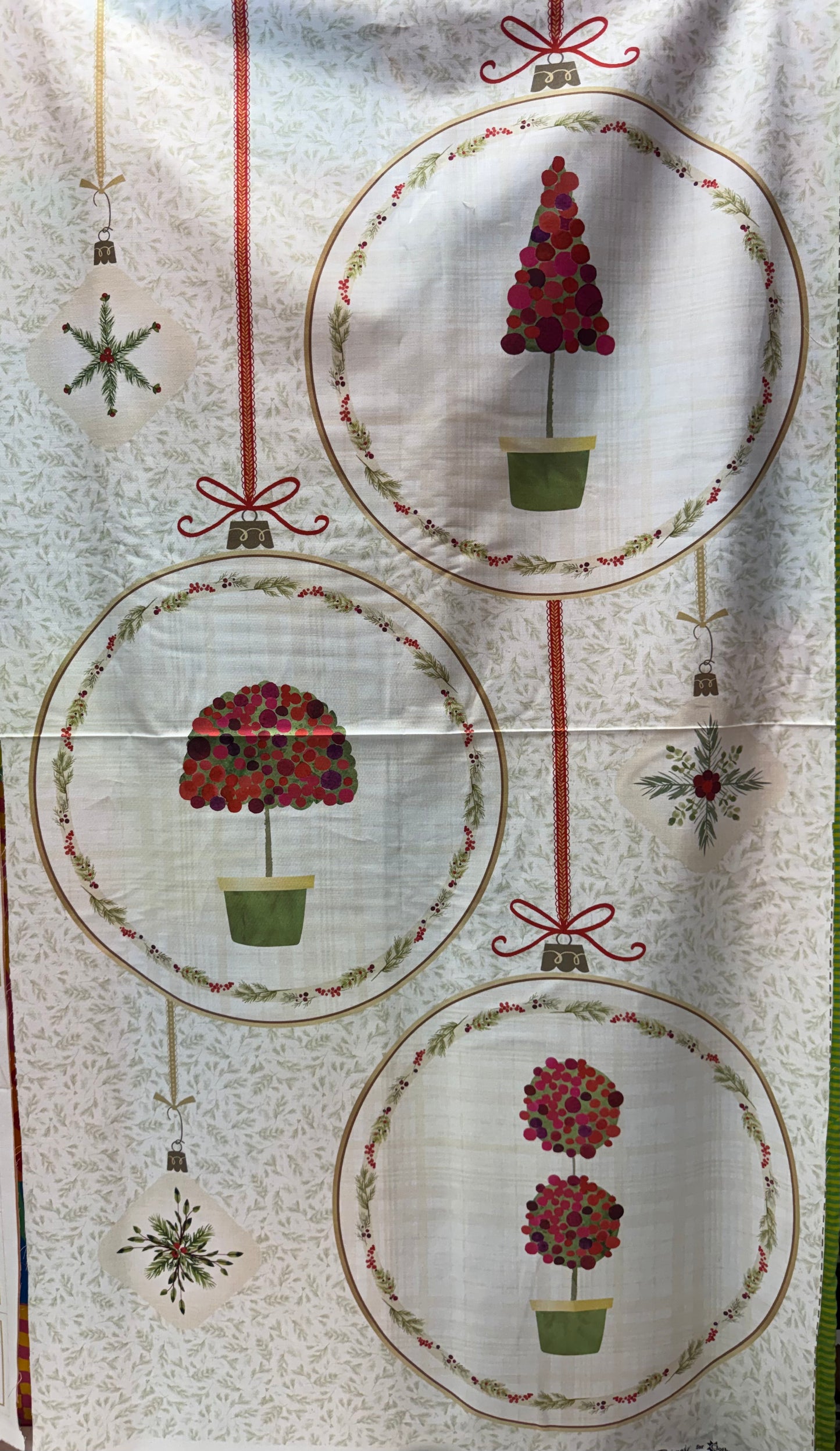 Very Berry Christmas Panel