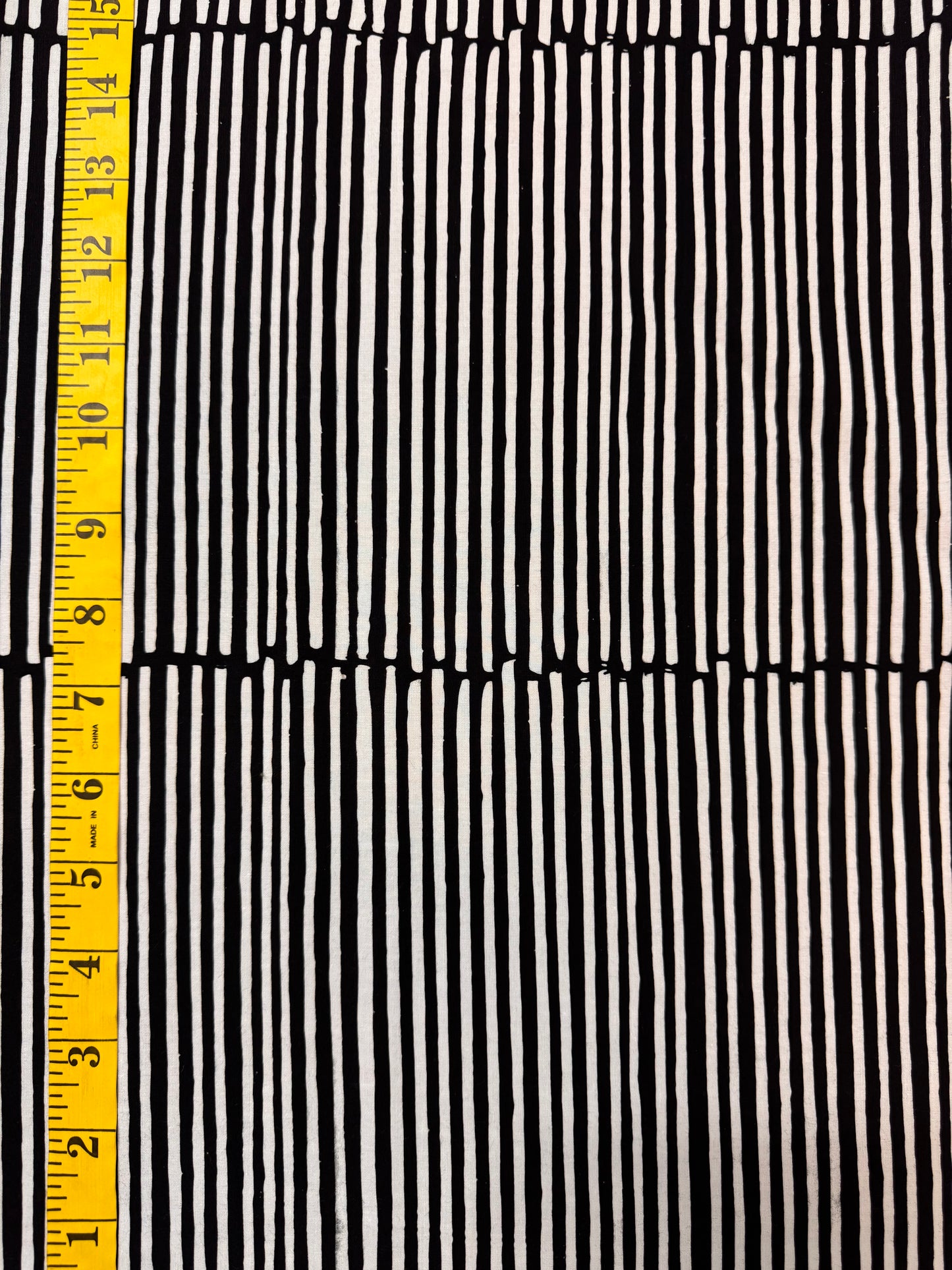 Batik Stripey BA-1532 Black and White