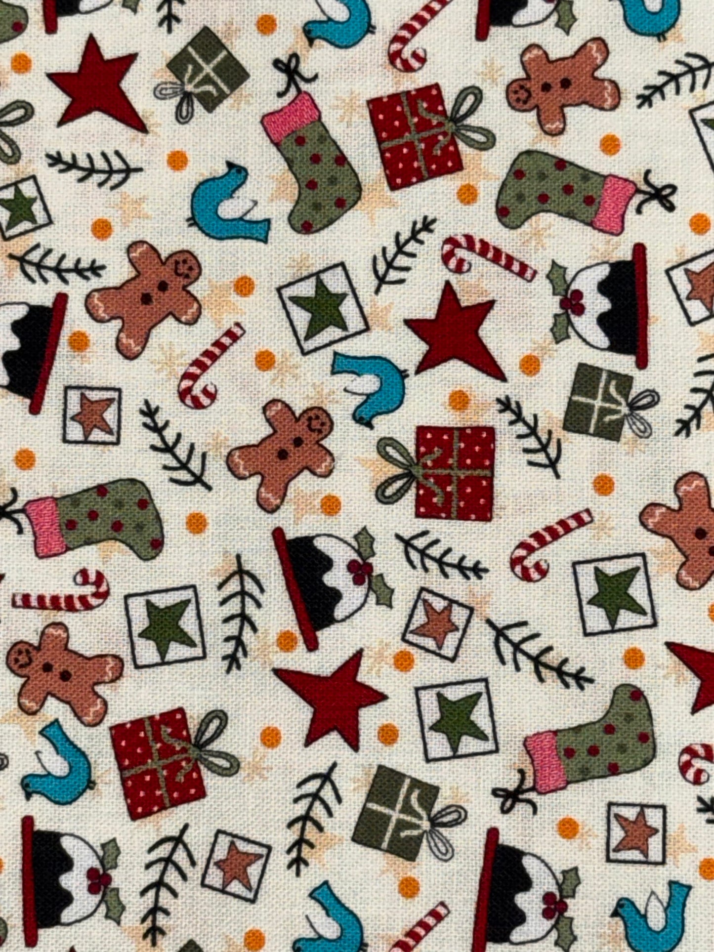 Christmas Traditions - Cream by Lynette Anderson