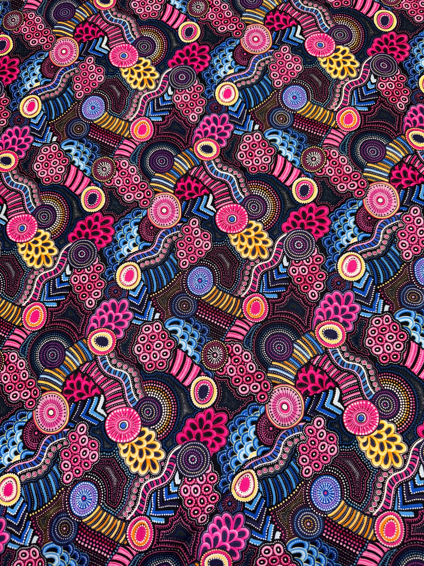 Gondwana in Pink and Blue