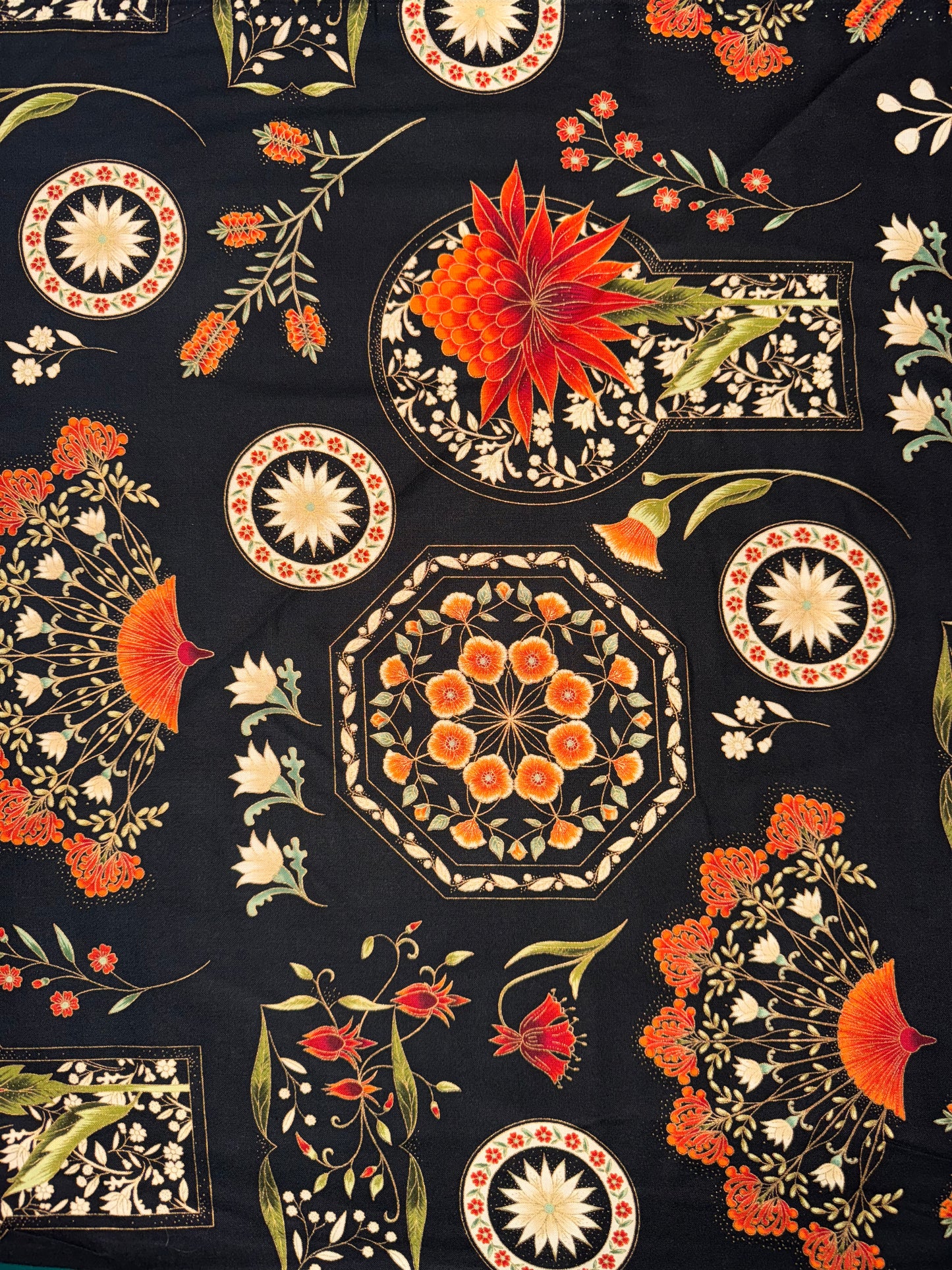 Leesa Chandler - Melba - Black and Orange Symbols 4m available