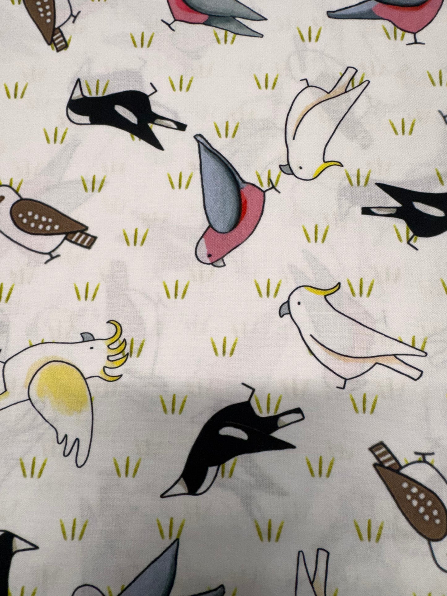 Red Tractor Aussie Birds Wideback