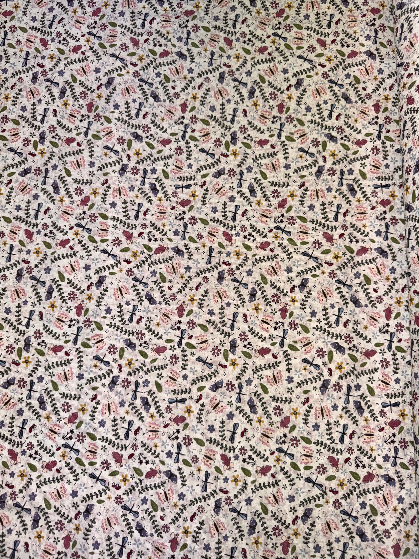 Fairy Garden - Cream by Lynette Anderson