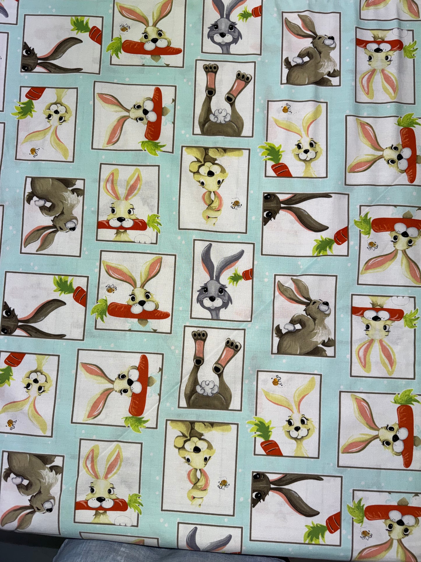 Susiebee Easter Rabbit Squares