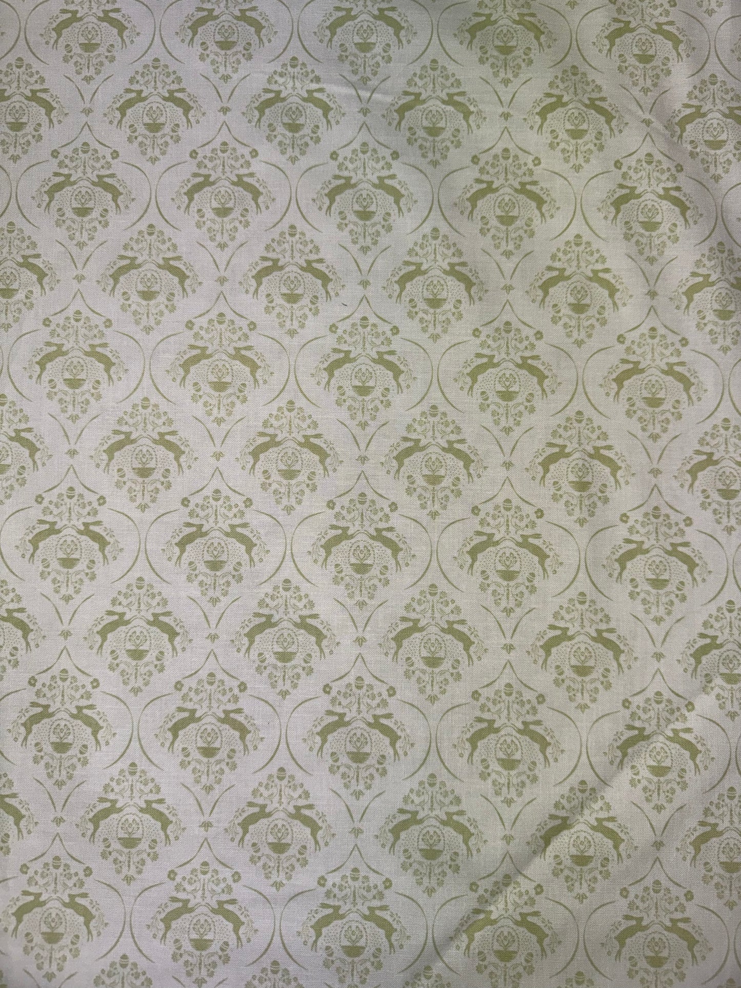 Pale Green Easter Rabbits Formal Design