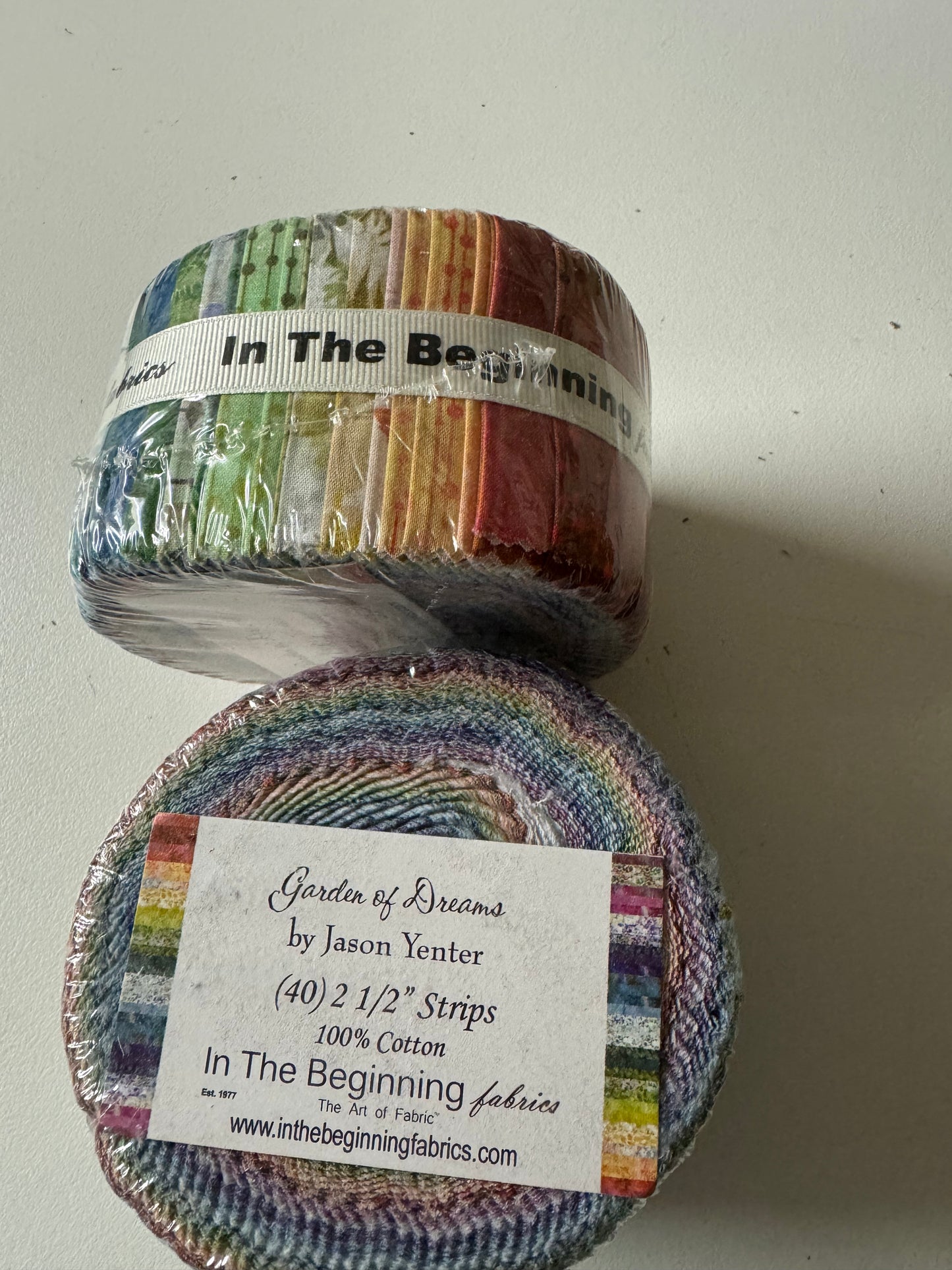 Jason Yenter Garden of Dreams Jelly Roll -40 x 2.5" Strips