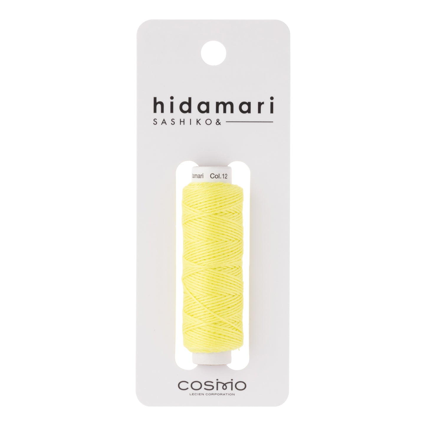 Cosmo Sashiko Thread 301.12 Yellow
