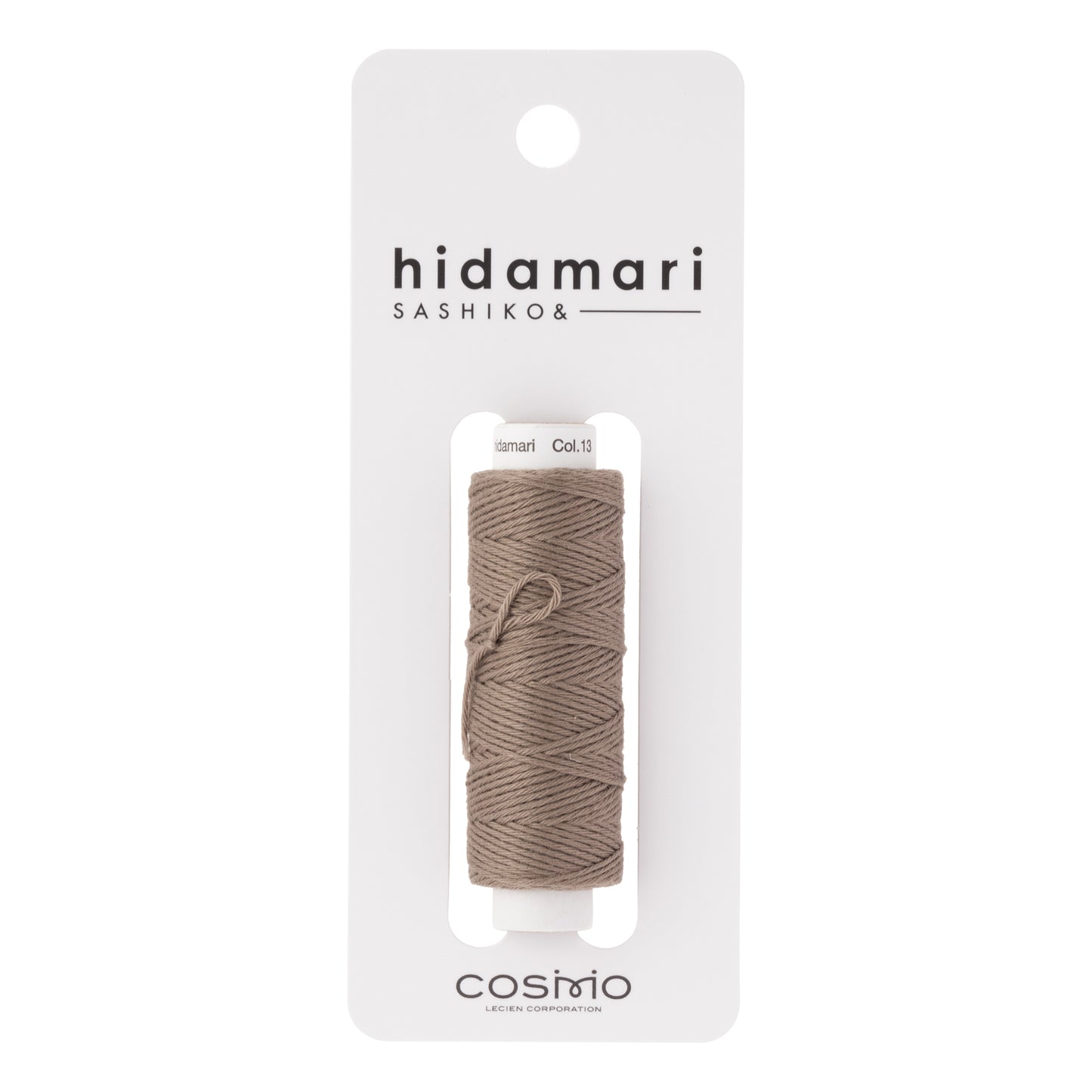 Cosmo Sashiko Thread 301.13 Grey