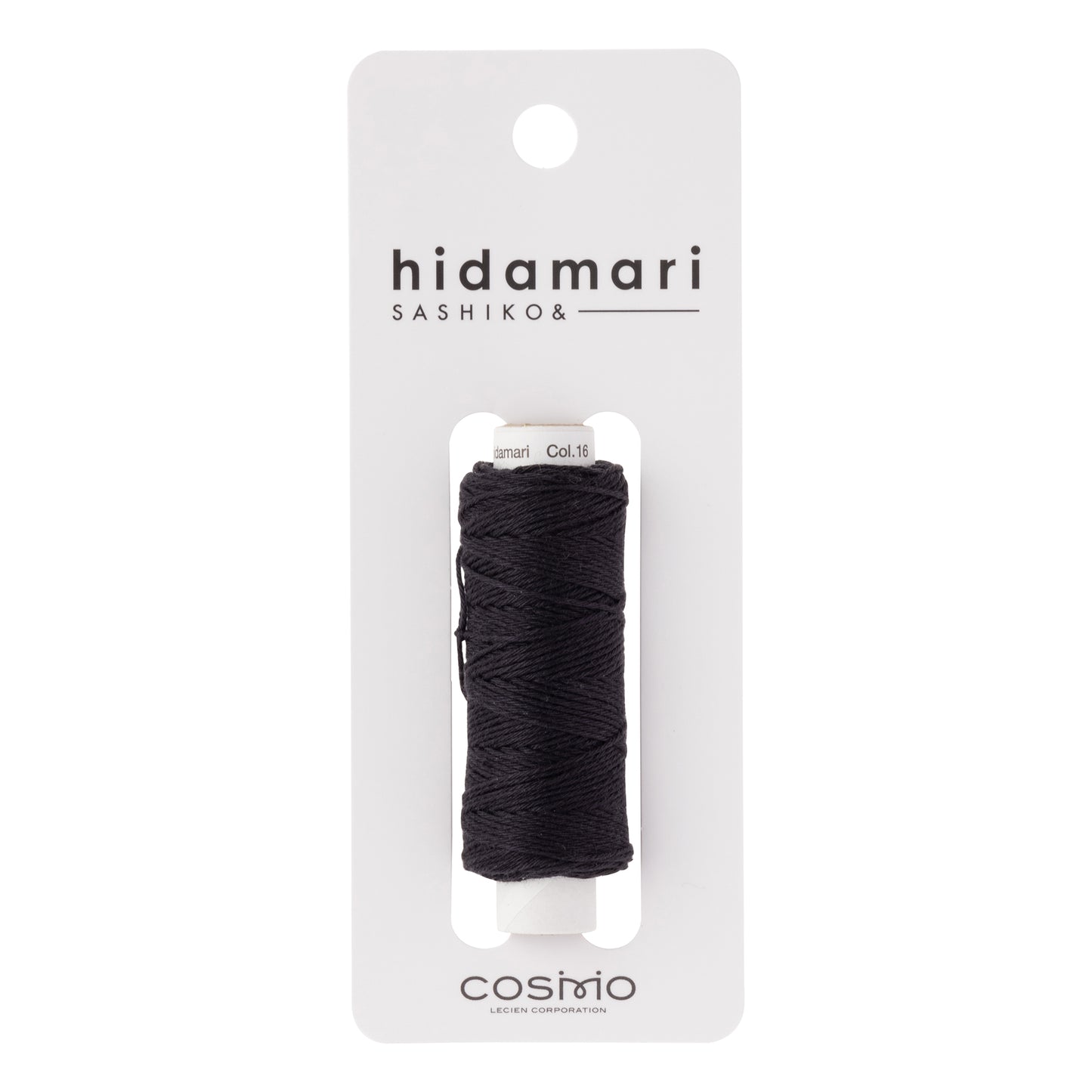 Cosmo Sashiko Thread 301.16 Black
